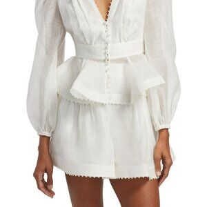 Dawning Beaded Tucked Shorts